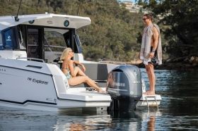 Barca Parker 790 Explorer & motor Mercury F250 Verado