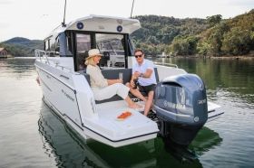 Barca Parker 790 Explorer & motor Mercury F250 Verado