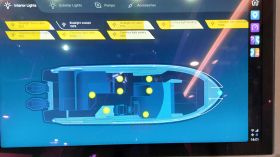 PARKER 760 Quest & Mercury F225 Verado demo boat 3 ore de functionare