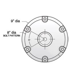 Baza picior scaun Taper Lock