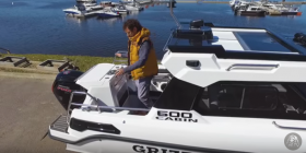 Barca GRIZZLY PRO 600 HT