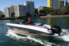 Falcon BR 6 cu Mercury F115, 